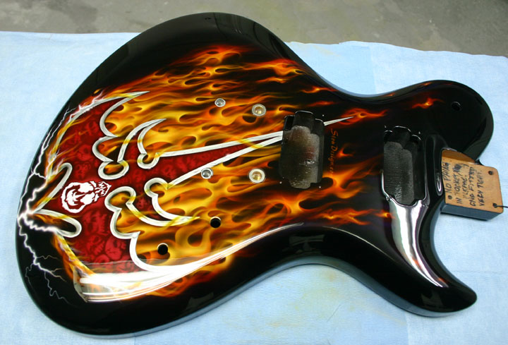 guitar paint designs